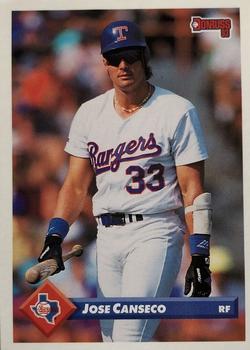 1993 Donruss - Previews #21 Jose Canseco Front