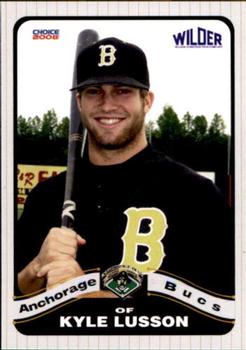 2008 Choice Anchorage Bucs #16 Kyle Lusson Front
