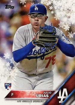 2016 Topps Holiday #HMW26 Julio Urias Front