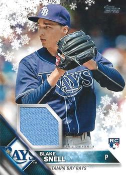 2016 Topps Holiday - Relics #R-BS Blake Snell Front