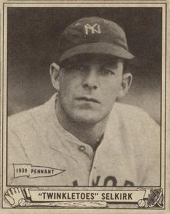 1940 Play Ball #8 George Selkirk Front