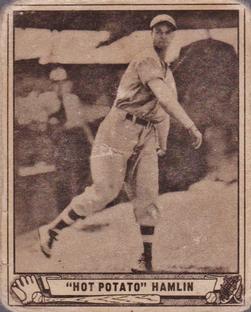 1940 Play Ball #70 Luke Hamlin Front