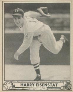 1940 Play Ball #204 Harry Eisenstat Front