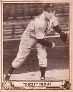 1940 Play Ball #44 Dizzy Trout Front