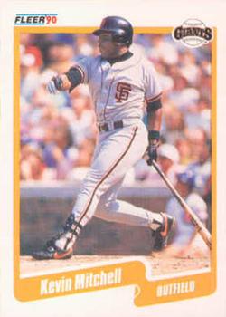 1990 Fleer #65 Kevin Mitchell Front
