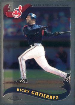 2002 Topps Traded & Rookies - Chrome #T19 Ricky Gutierrez Front