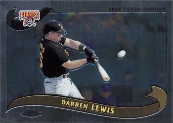 2002 Topps Traded & Rookies - Chrome #T42 Darren Lewis Front