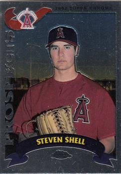 2002 Topps Traded & Rookies - Chrome #T256 Steven Shell Front