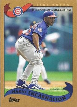 2002 Topps Traded & Rookies - Gold #T94 Mario Encarnacion  Front