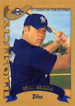 2002 Topps Traded & Rookies - Gold #T190 Brad Nelson  Front