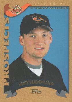 2002 Topps Traded & Rookies - Gold #T229 Joey Hammond  Front
