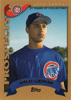 2002 Topps Traded & Rookies - Gold #T248 Angel Guzman  Front