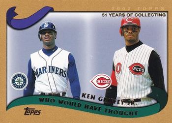 2002 Topps Traded & Rookies - Gold #T274 Ken Griffey Jr. Front