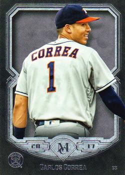 2017 Topps Museum Collection #12 Carlos Correa Front