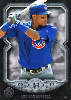 2017 Topps Museum Collection #34 Addison Russell Front
