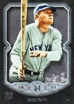 2017 Topps Museum Collection #68 Babe Ruth Front