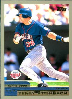 2000 Topps #118 Terry Steinbach Front
