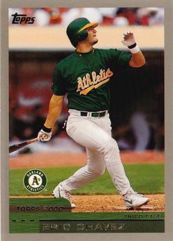 2000 Topps #299 Eric Chavez Front