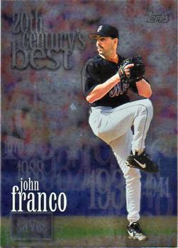 2000 Topps #474 Active Saves Leaders - John Franco Front