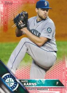 2016 Topps Mini - Red #539 Nate Karns Front