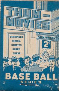 1937 Goudey Thum-Movies (R342) #9 Paul Derringer Front