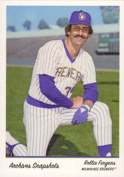 2016 Topps Archives Snapshots #AS-RF Rollie Fingers Front
