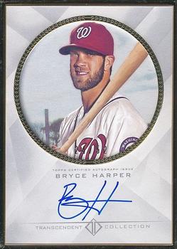 2016 Topps Transcendent Collection - Transcendent Collection Framed Autographs #TCA-BH Bryce Harper Front