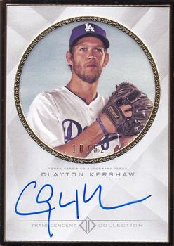 2016 Topps Transcendent Collection - Transcendent Collection Framed Autographs #TCA-CK Clayton Kershaw Front