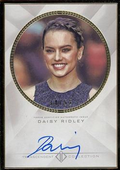 2016 Topps Transcendent Collection - Transcendent Collection Framed Autographs #TCA-DR Daisy Ridley Front