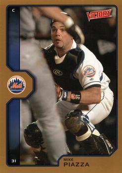 2002 Upper Deck Victory - Gold #398 Mike Piazza Front