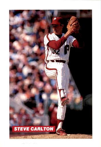 1990 Philadelphia Phillies Photocards #NNO Steve Carlton Front