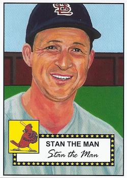 1995 JSW All-Stars '52 Topps (Unlicensed) #6 Stan Musial Front