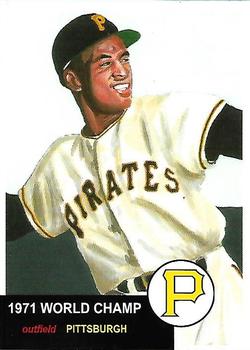 1995 JSW All-Stars '53 Topps Black Box (Unlicensed) #NNO Roberto Clemente Front