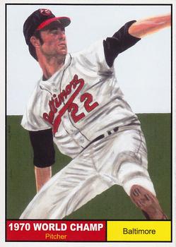 1995 JSW All-Stars '61 Topps (Unlicensed) #NNO Jim Palmer Front