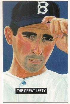 1995 JSW All-Stars '51 Bowman (Unlicensed) #NNO Sandy Koufax Front