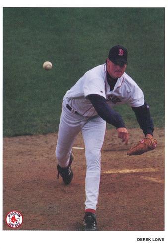 1998 Boston Red Sox Photocards #NNO Derek Lowe Front