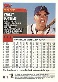 2000 Topps Traded & Rookies #T117 Wally Joyner Back