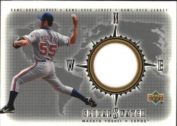 2002 Upper Deck - Global Swatches #GS-MY Masato Yoshii  Front