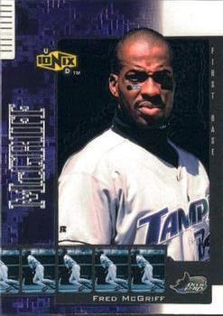 2000 UD Ionix #18 Fred McGriff Front