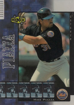 2000 UD Ionix #33 Mike Piazza Front