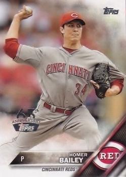 2016 Topps - 65th Anniversary #222 Homer Bailey Front
