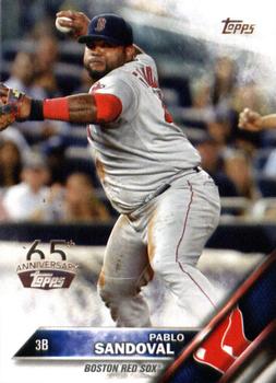 2016 Topps - 65th Anniversary #285 Pablo Sandoval Front
