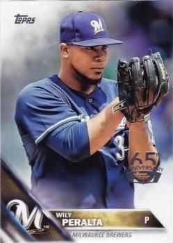2016 Topps - 65th Anniversary #414 Wily Peralta Front