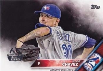 2016 Topps - 65th Anniversary #465 Jesse Chavez Front