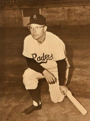 1961 Union Oil San Diego Padres #NNO Jim Bolger Front