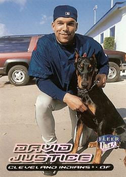 2000 Ultra #45 David Justice Front