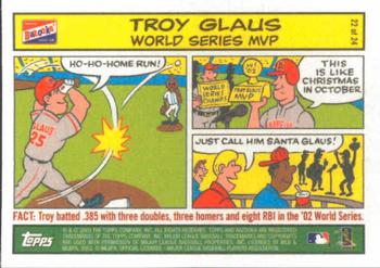 2003 Bazooka - Comics #22 Troy Glaus Front