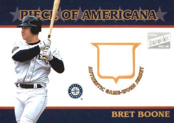 2003 Bazooka - Piece of Americana Relics #PA-BB Bret Boone Front