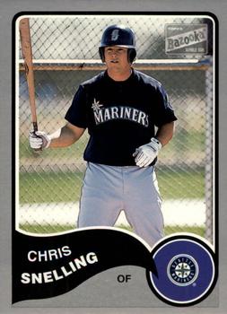 2003 Bazooka - Silver #227 Chris Snelling Front