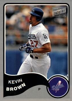2003 Bazooka - Silver #257 Kevin Brown Front
